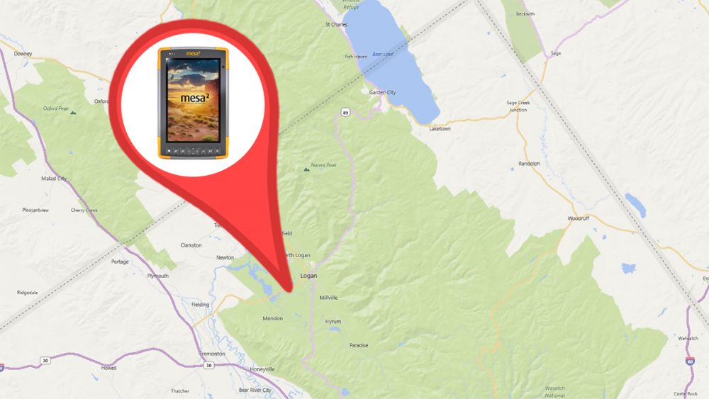 Geotagging a location on your map with Windows 10 software