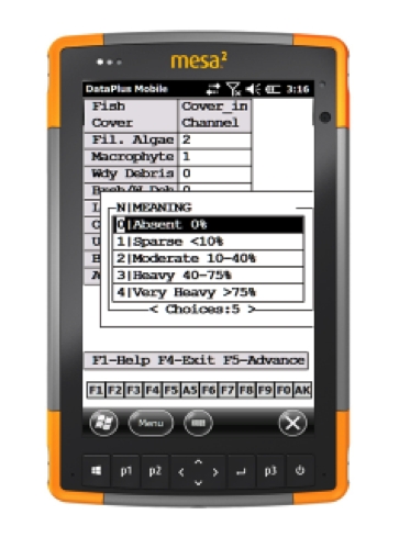 Mesa 2 with Elecdata's Data Plus Mobile