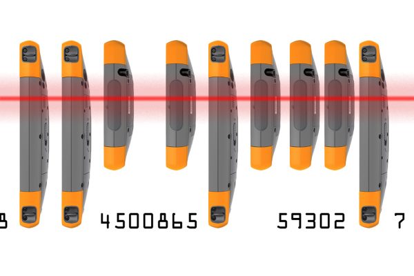 Scanning barcodes on rugged mobile computers, tablets