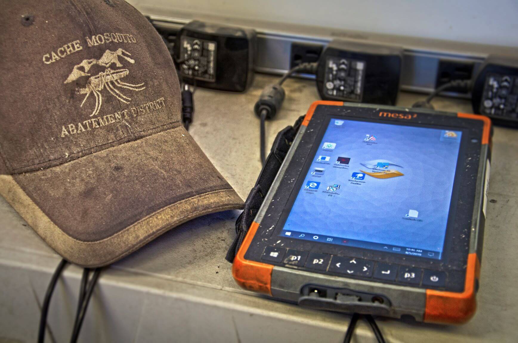 The Cache Mosquito Abatement District takes to the streets with the Mesa 2 Rugged Tablet