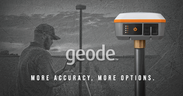 The Geode GNSS Receiver comes with more accuracy and more options. 