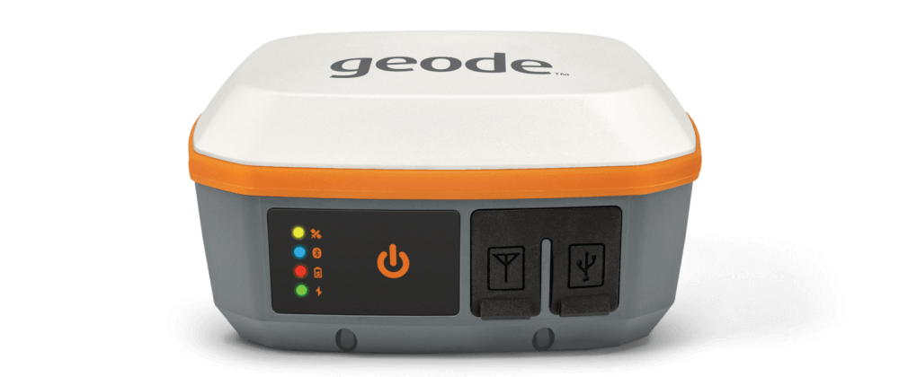The Geode GNS3 GNSS Receiver for harsh environments.