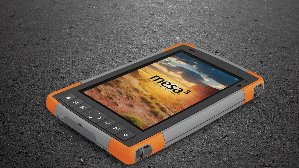 The Mesa 3 Rugged Tablet. 